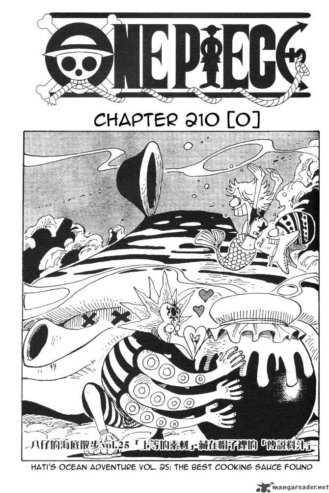 One Piece Chapter 210 page 1 - Chapter 210: 0