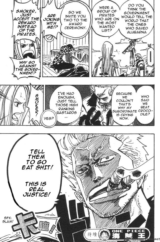 One Piece Chapter 212 page 19 - Chapter 212: Some Justice