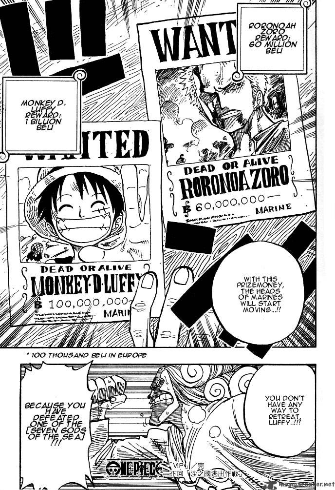One Piece Chapter 213 page 22 - Chapter 213: VIP