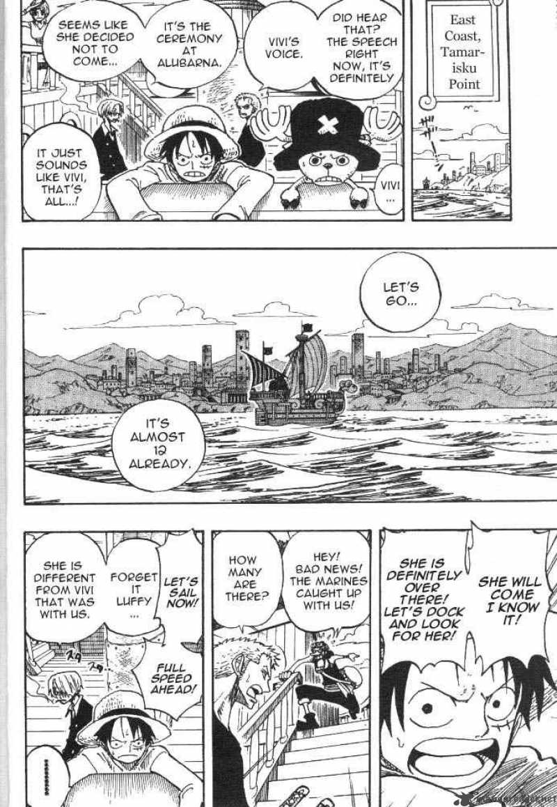 One Piece Chapter 216 page 10 - Chapter 216: Vivi's Adventure