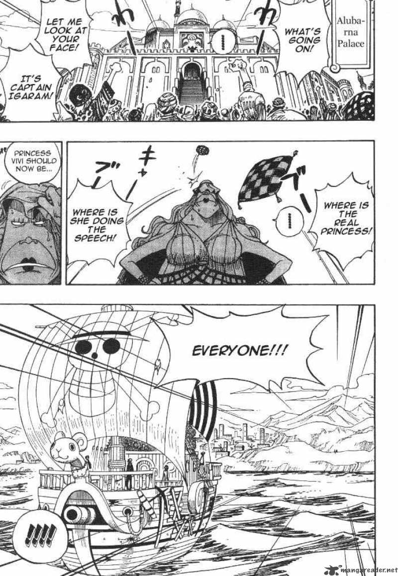 One Piece Chapter 216 page 11 - Chapter 216: Vivi's Adventure
