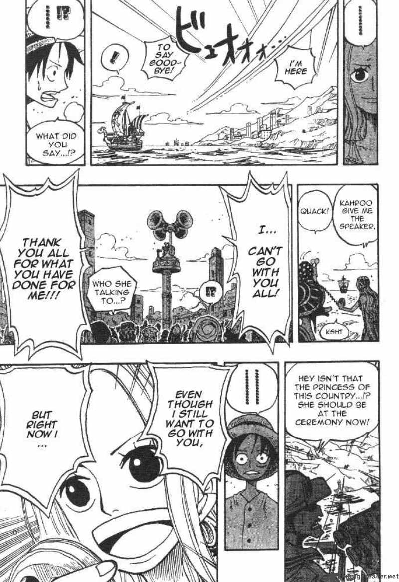 One Piece Chapter 216 page 13 - Chapter 216: Vivi's Adventure