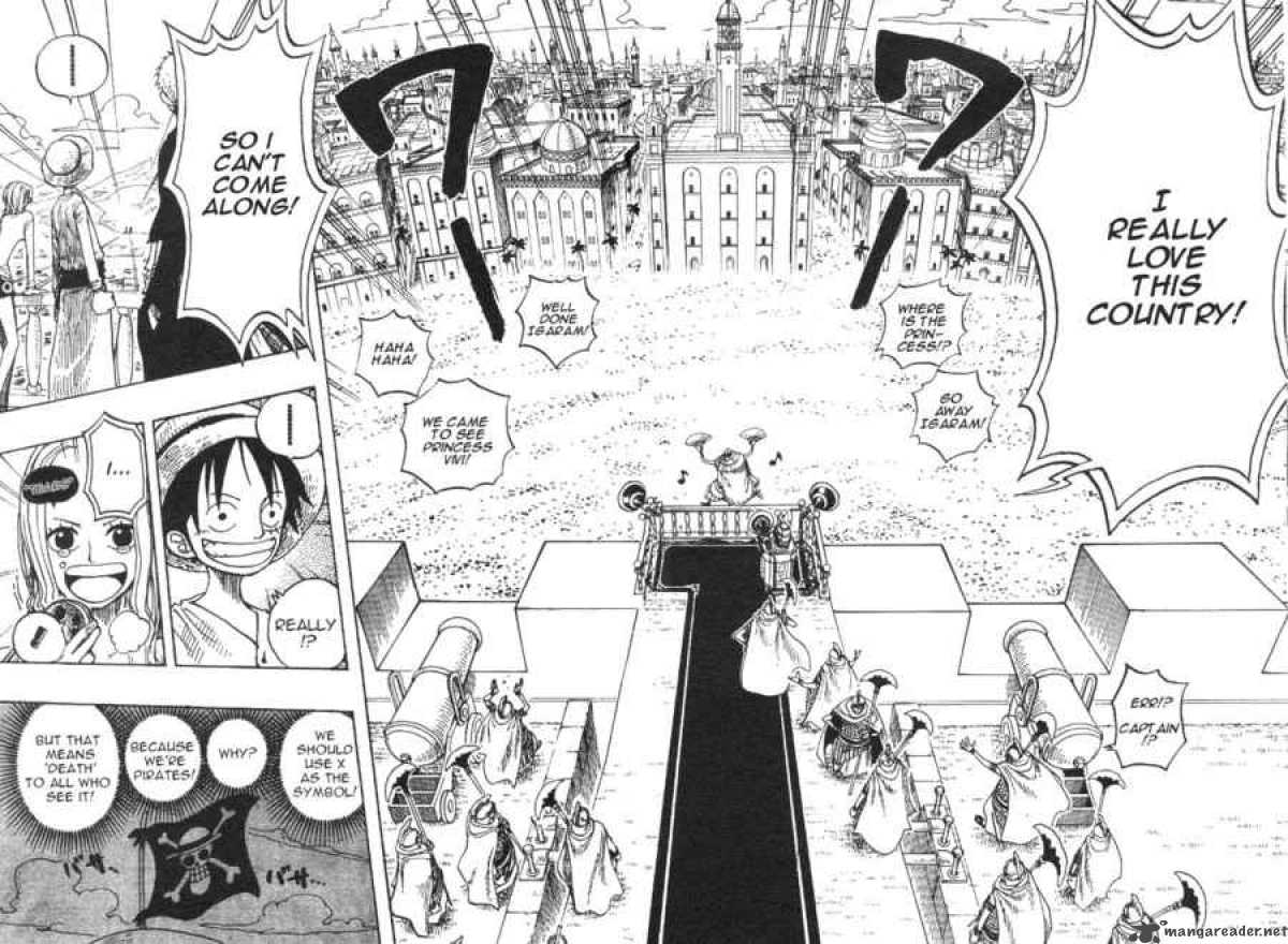 One Piece Chapter 216 page 14 - Chapter 216: Vivi's Adventure
