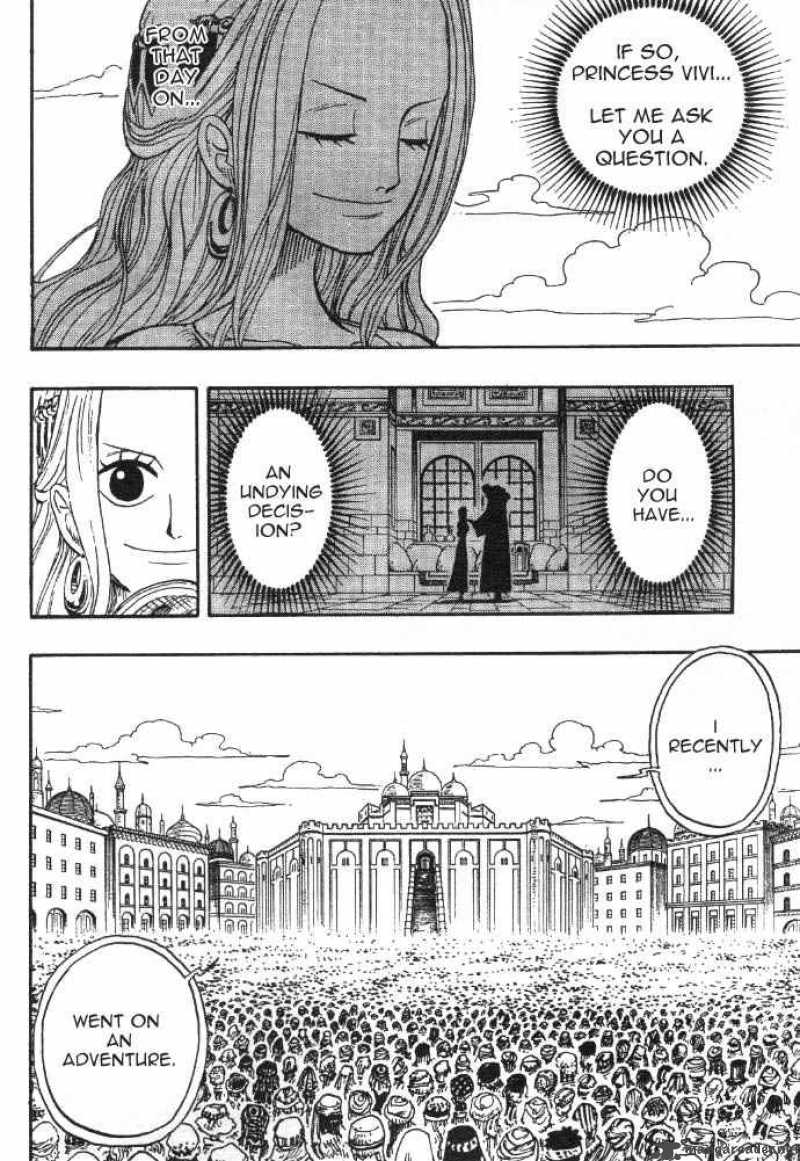One Piece Chapter 216 page 6 - Chapter 216: Vivi's Adventure