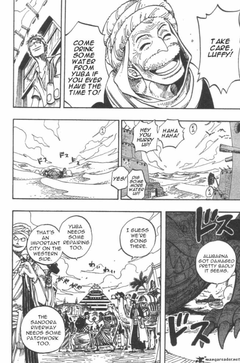 One Piece Chapter 217 page 6 - Chapter 217: Stowaway