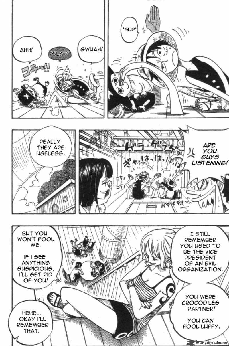 One Piece Chapter 218 page 10 - Chapter 218: Why the Log Pose is Dome-Shaped