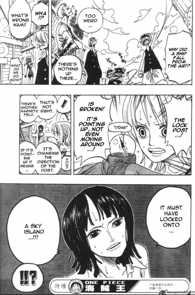 One Piece Chapter 218 page 18 - Chapter 218: Why the Log Pose is Dome-Shaped