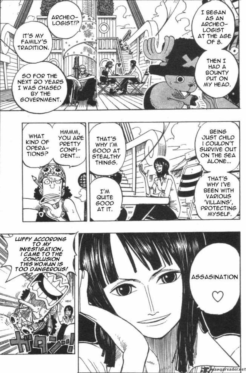 One Piece Chapter 218 page 9 - Chapter 218: Why the Log Pose is Dome-Shaped
