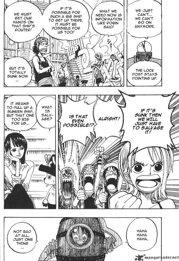 One Piece Chapter 219 page 10 - Chapter 219: Masira the Salvage King