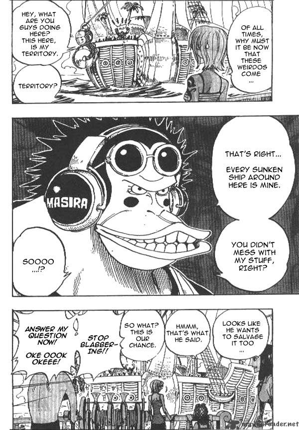 One Piece Chapter 219 page 16 - Chapter 219: Masira the Salvage King