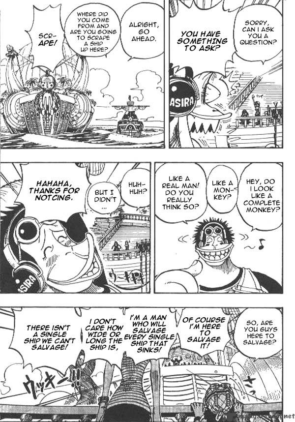 One Piece Chapter 219 page 17 - Chapter 219: Masira the Salvage King