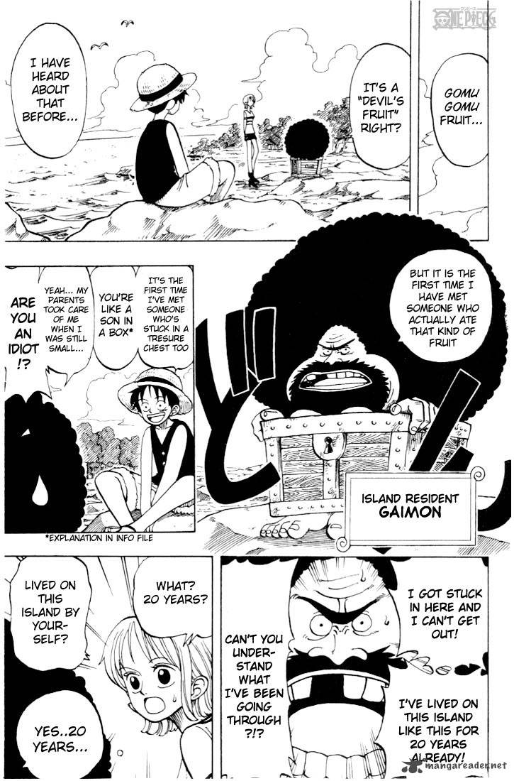 One Piece Chapter 22 page 11 - Chapter 22: You're the Rare Breed