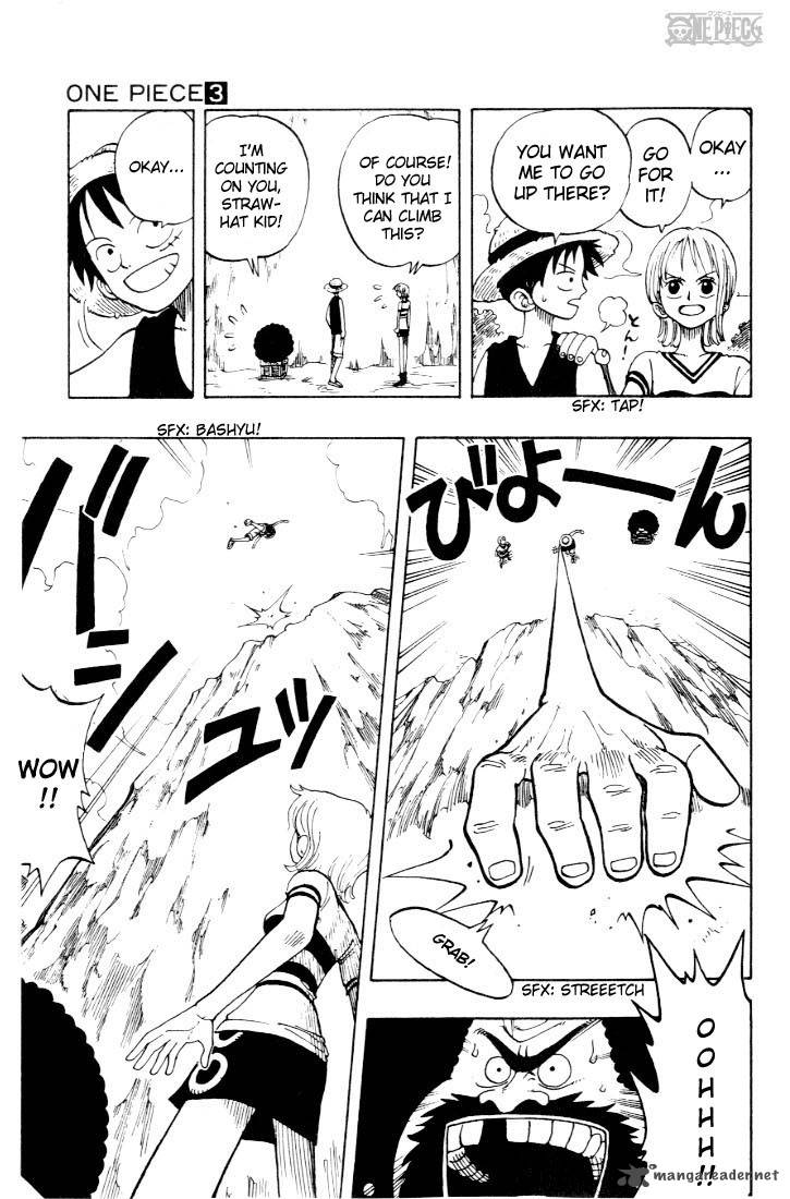 One Piece Chapter 22 page 23 - Chapter 22: You're the Rare Breed