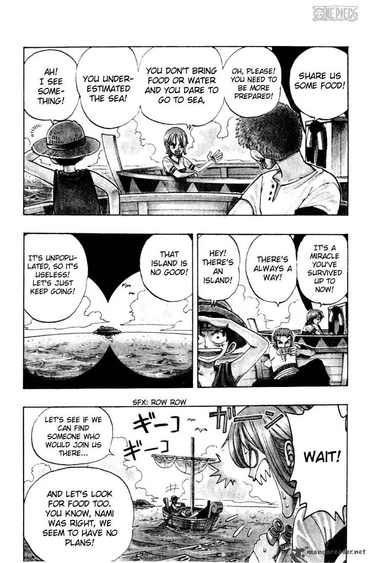 One Piece Chapter 22 page 4 - Chapter 22: You're the Rare Breed