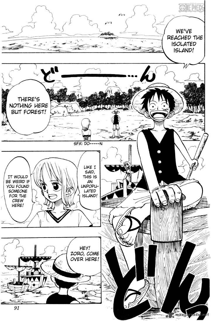 One Piece Chapter 22 page 5 - Chapter 22: You're the Rare Breed