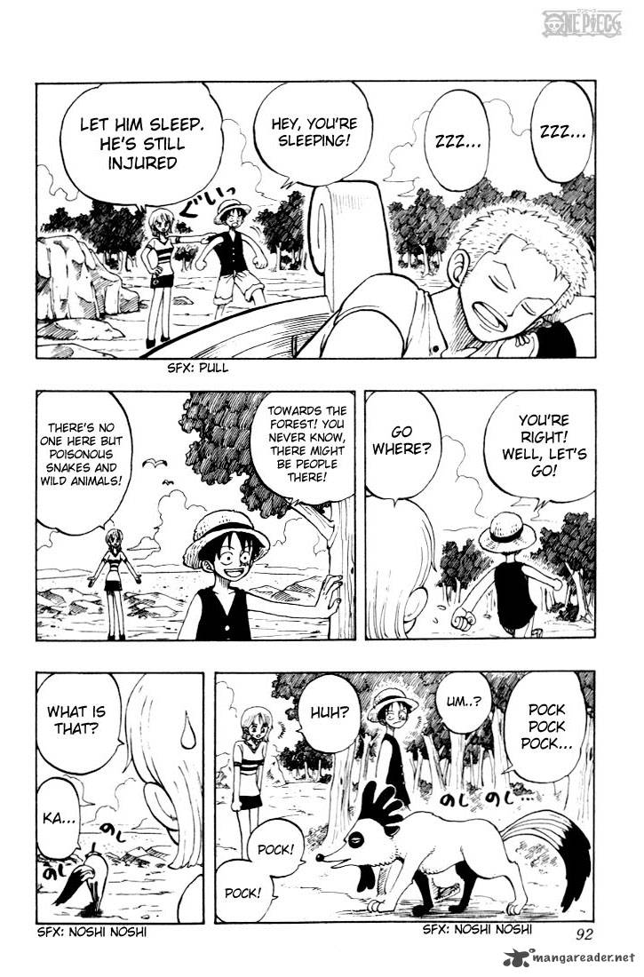 One Piece Chapter 22 page 6 - Chapter 22: You're the Rare Breed