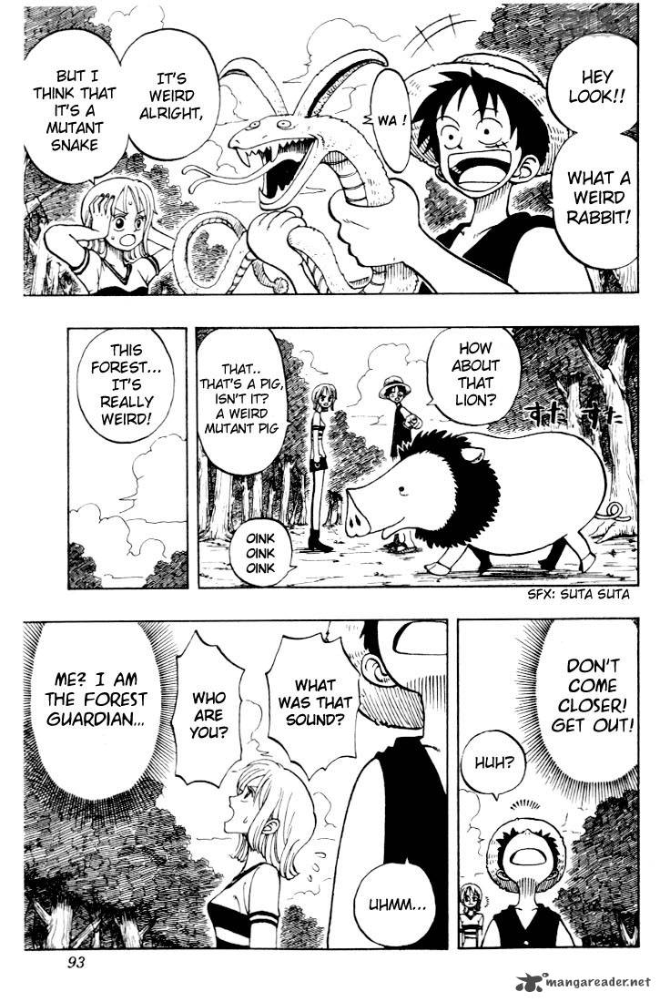 One Piece Chapter 22 page 7 - Chapter 22: You're the Rare Breed