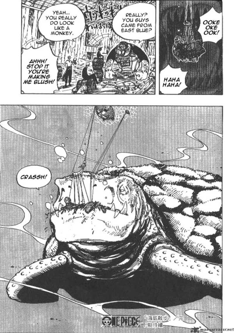 One Piece Chapter 220 page 19 - Chapter 220: A Walk on the Seafloor