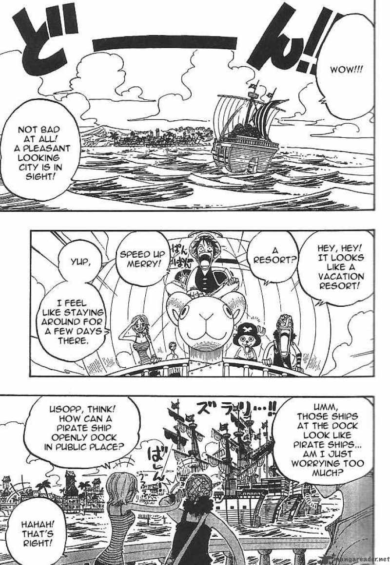 One Piece Chapter 222 page 11 - Chapter 222: Big Time Rookies