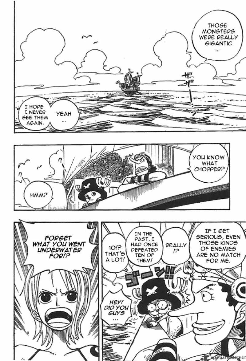 One Piece Chapter 222 page 2 - Chapter 222: Big Time Rookies