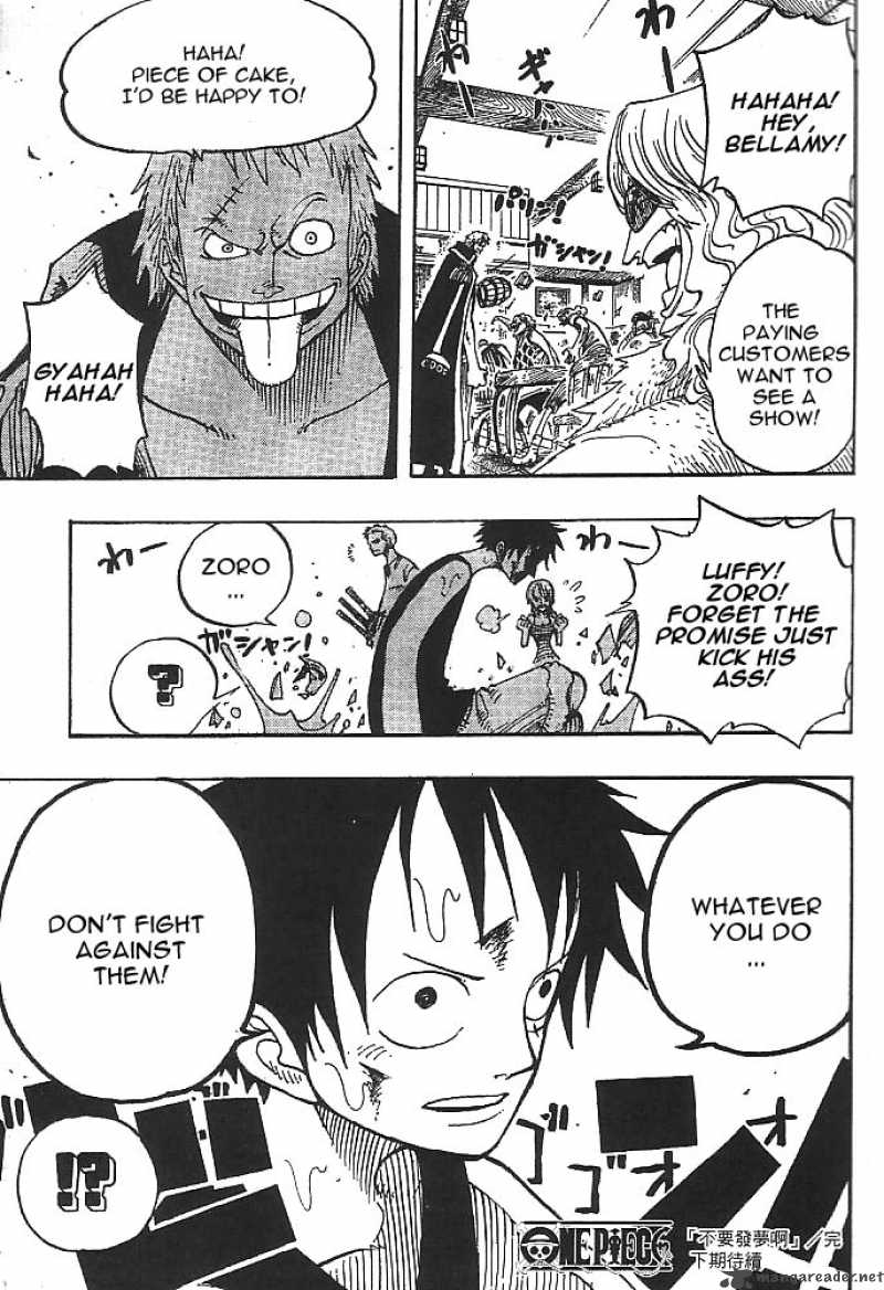 One Piece Chapter 224 page 18 - Chapter 224: Do Not Dream