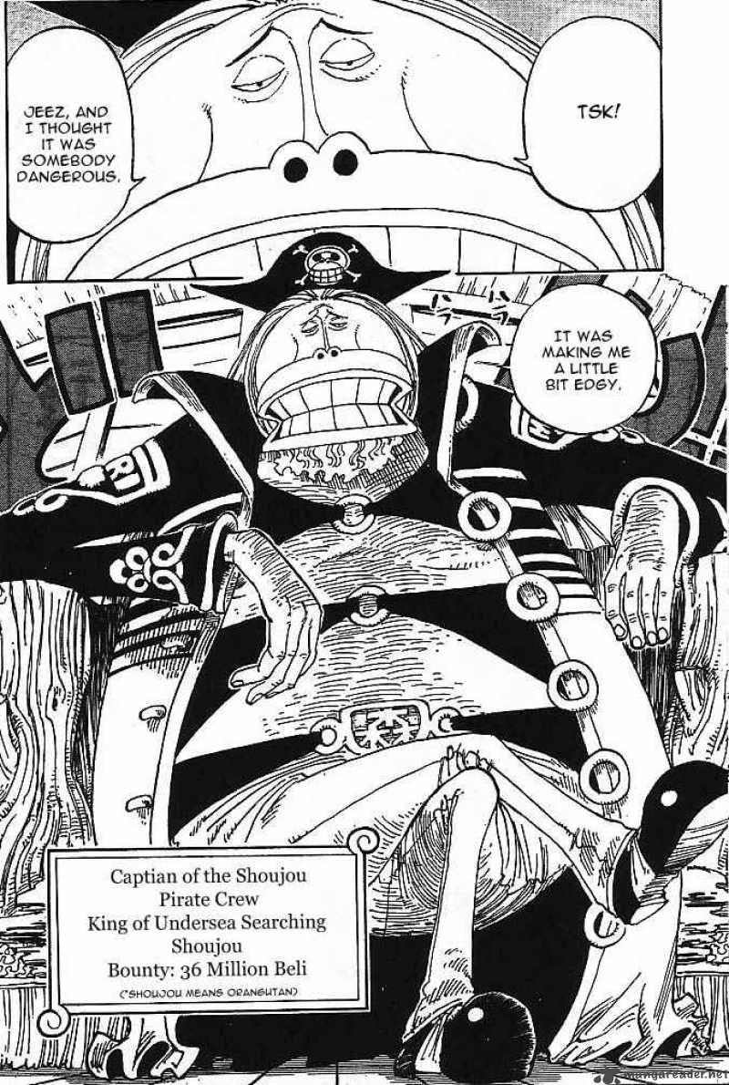 One Piece Chapter 226 page 11 - Chapter 226: Shoujou, the Salvage King of the Seafloor