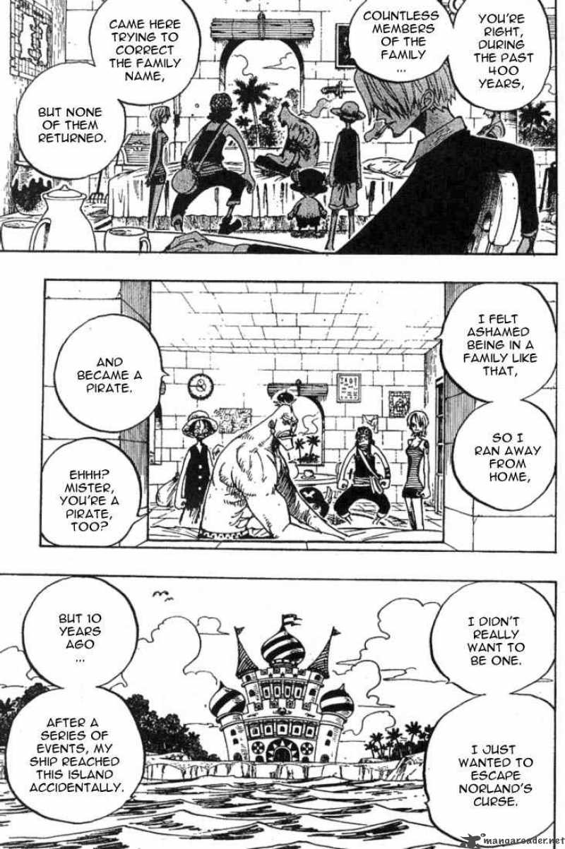 One Piece Chapter 228 page 11 - Chapter 228: Mont Blanc Cricket, the Last Boss of the Saruyama Allied Force