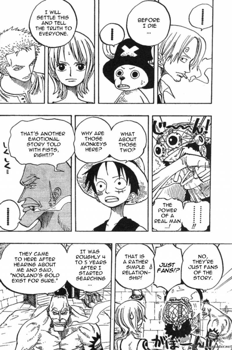 One Piece Chapter 228 page 14 - Chapter 228: Mont Blanc Cricket, the Last Boss of the Saruyama Allied Force