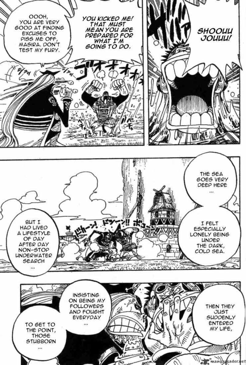 One Piece Chapter 228 page 15 - Chapter 228: Mont Blanc Cricket, the Last Boss of the Saruyama Allied Force