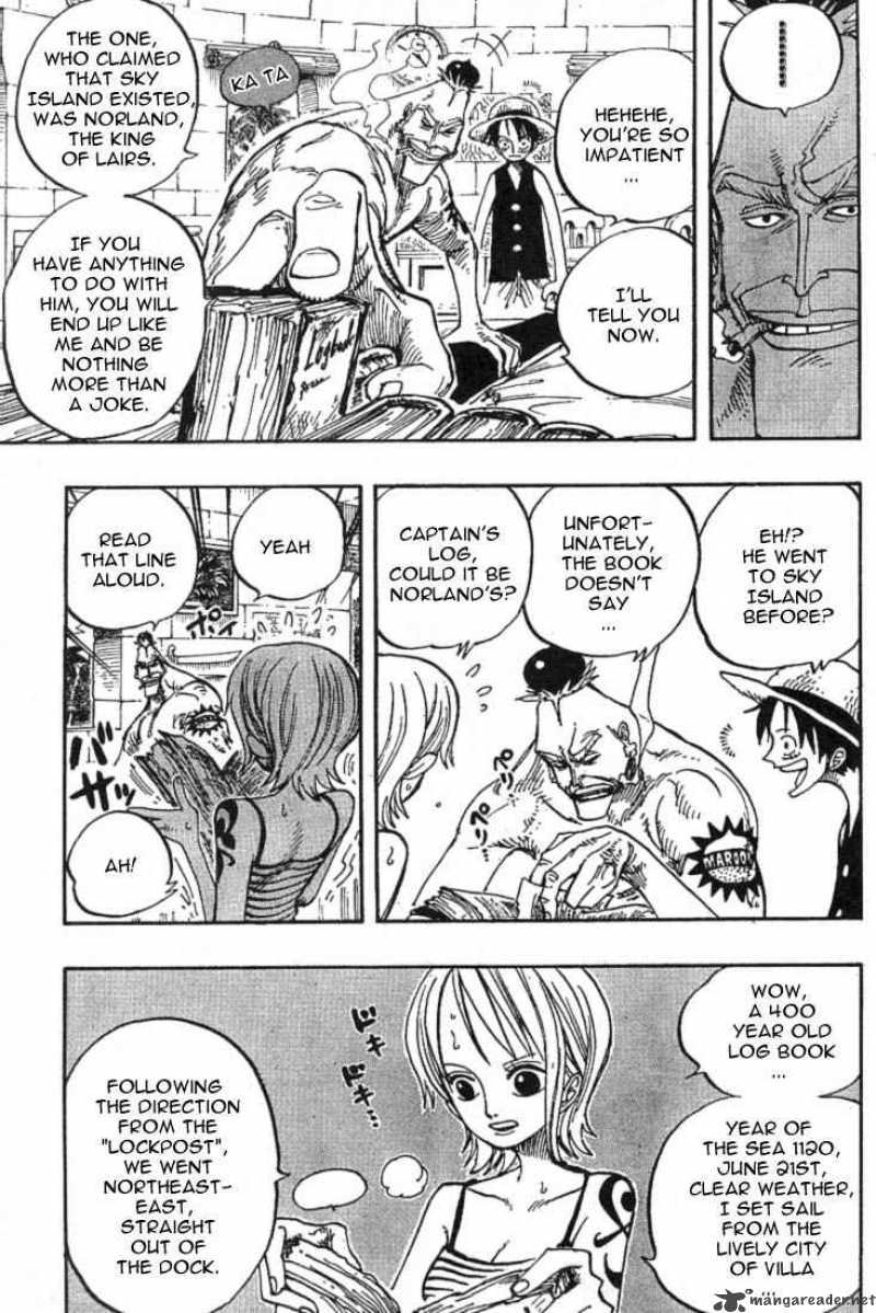 One Piece Chapter 228 page 17 - Chapter 228: Mont Blanc Cricket, the Last Boss of the Saruyama Allied Force