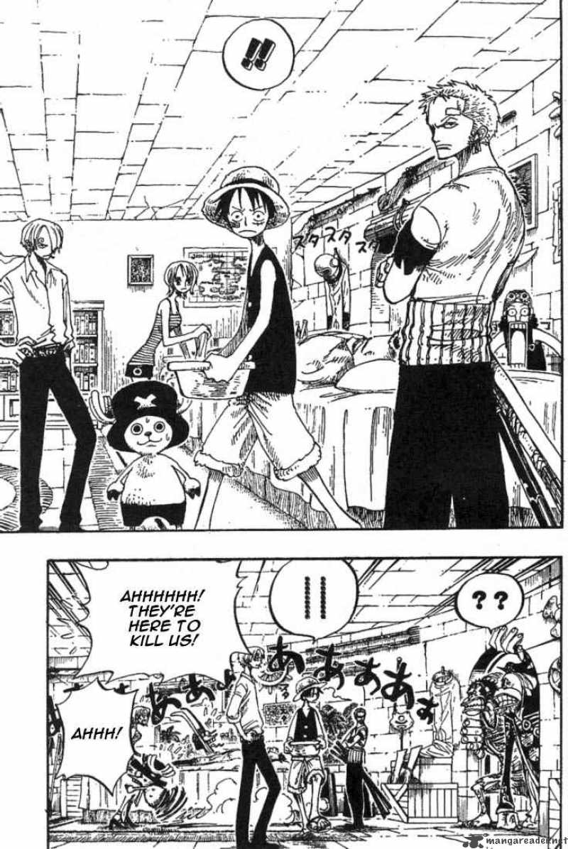 One Piece Chapter 228 page 3 - Chapter 228: Mont Blanc Cricket, the Last Boss of the Saruyama Allied Force