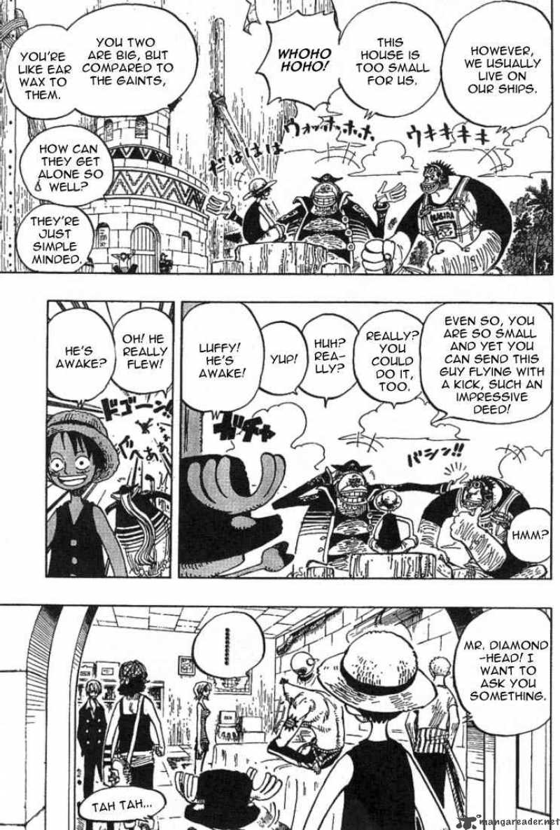 One Piece Chapter 228 page 5 - Chapter 228: Mont Blanc Cricket, the Last Boss of the Saruyama Allied Force