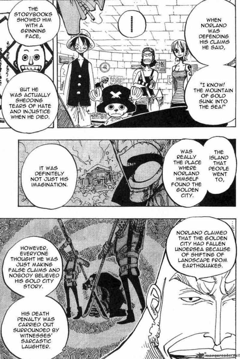 One Piece Chapter 228 page 9 - Chapter 228: Mont Blanc Cricket, the Last Boss of the Saruyama Allied Force