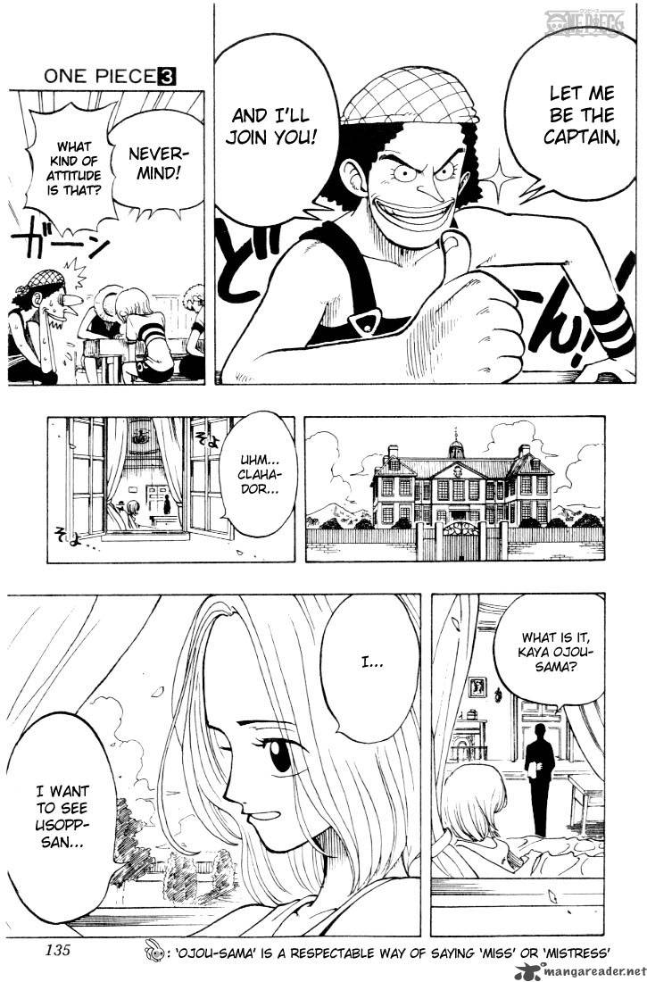 One Piece Chapter 23 page 19 - Chapter 23: Introducing Captain Usopp