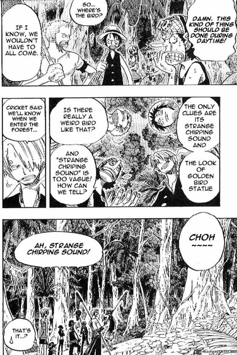 One Piece Chapter 230 page 10 - Chapter 230: Pursue the South Bird!!