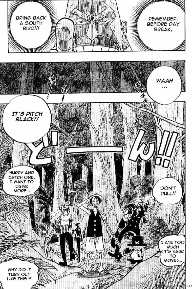 One Piece Chapter 230 page 9 - Chapter 230: Pursue the South Bird!!