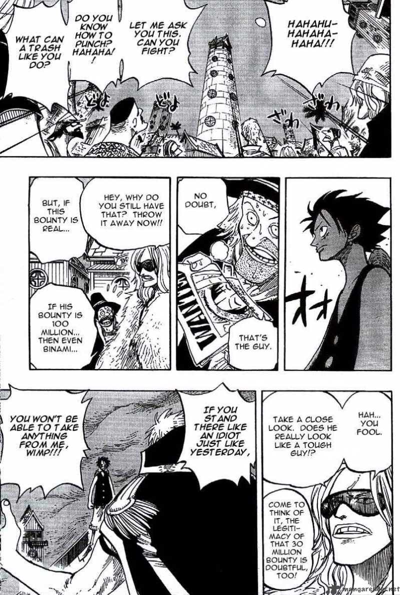 One Piece Chapter 232 page 13 - Chapter 232: The Hundred Million Man