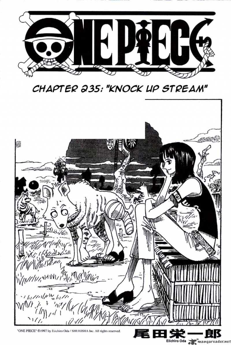One Piece Chapter 235 page 1 - Chapter 235: Knock Up Stream