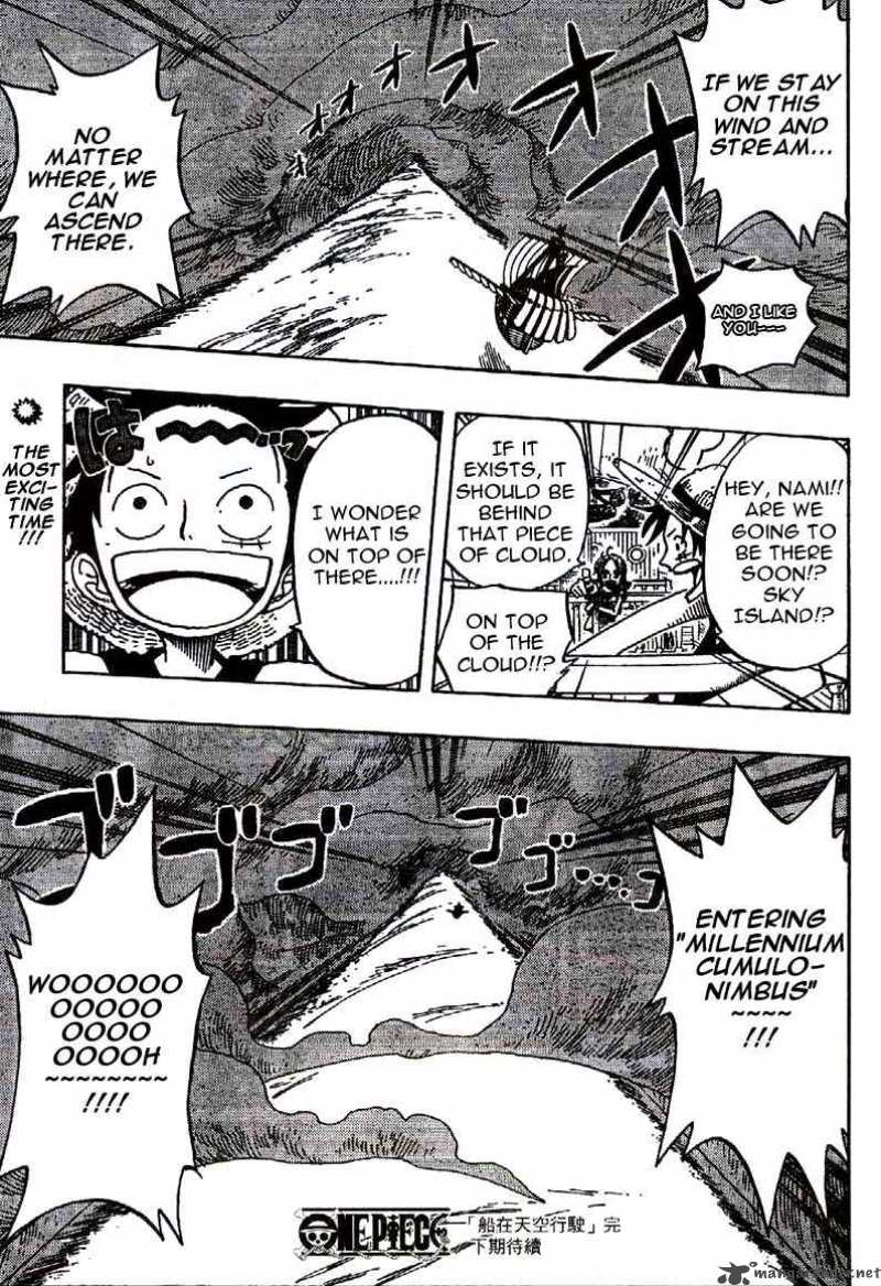 One Piece Chapter 236 page 18 - Chapter 236: The Ship Sails to the Sky