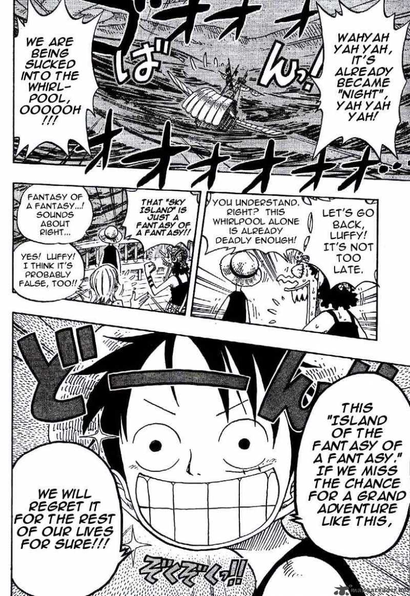 One Piece Chapter 236 page 4 - Chapter 236: The Ship Sails to the Sky