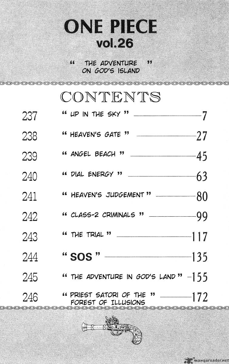 One Piece Chapter 237 page 11 - Chapter 237: High in the Sky
