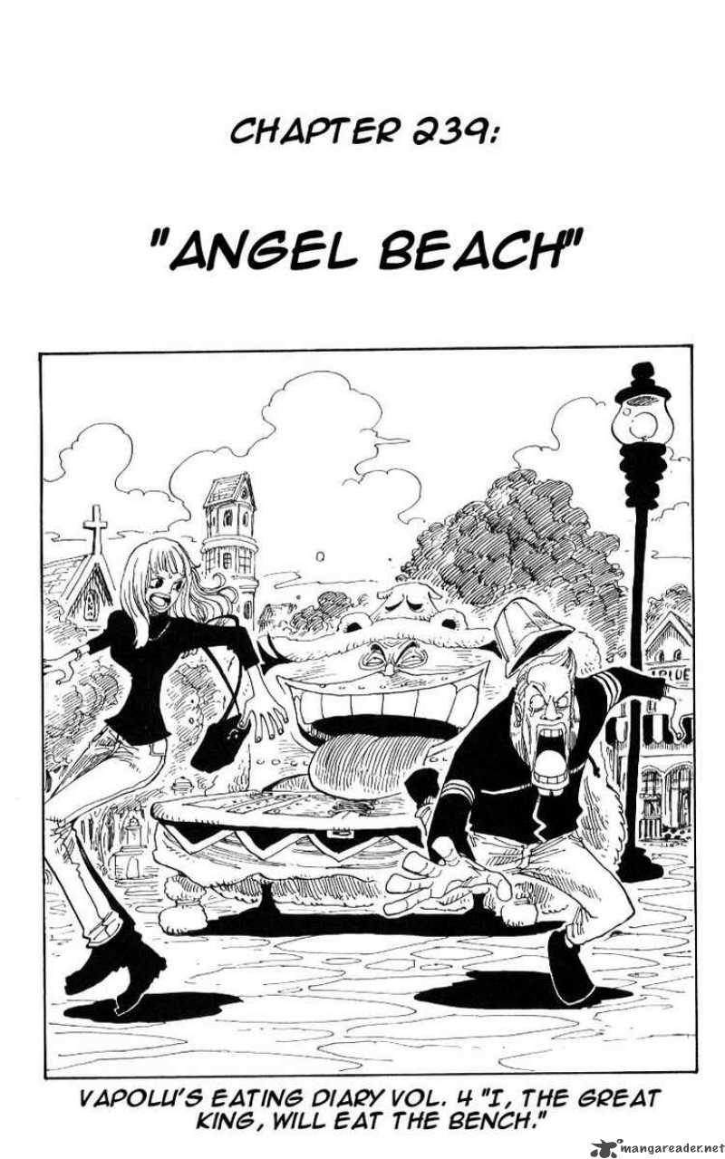 One Piece Chapter 239 page 1 - Chapter 239: Angel Beach