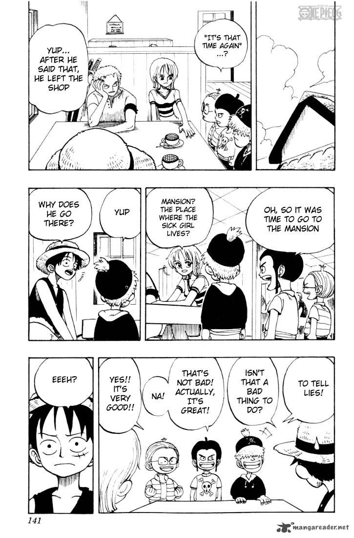 One Piece Chapter 24 page 5 - Chapter 24: Things That Can't Be Faked
