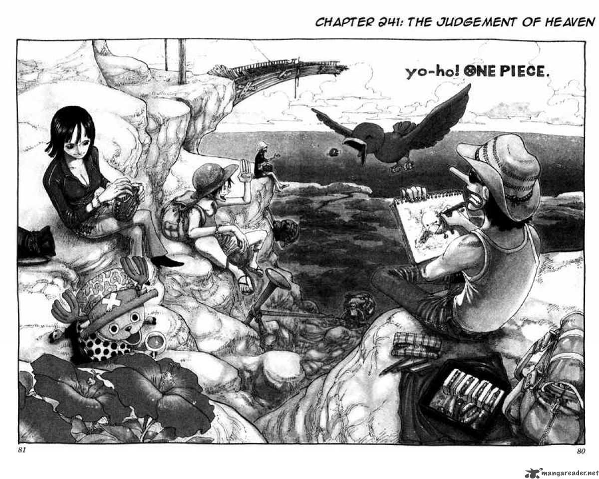 One Piece Chapter 241 page 1 - Chapter 241: Heaven's Judgment