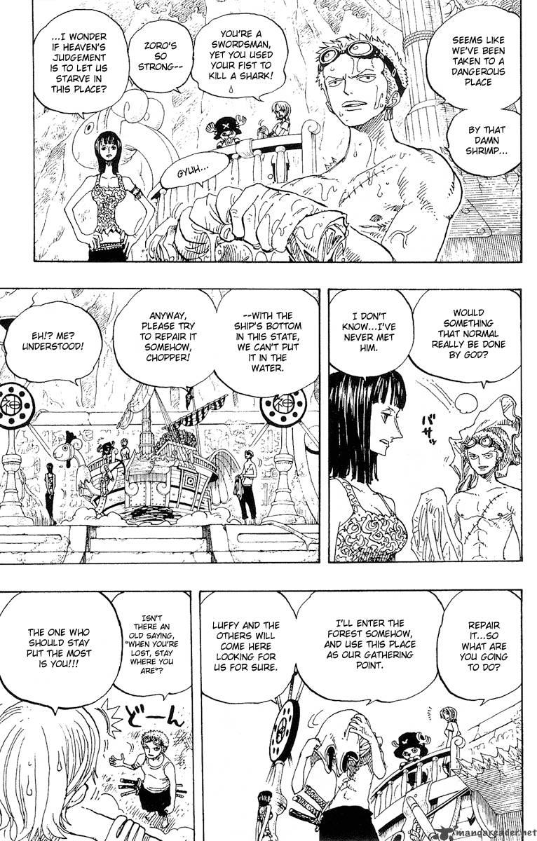 One Piece Chapter 245 page 13 - Chapter 245: Adventure on God's Island
