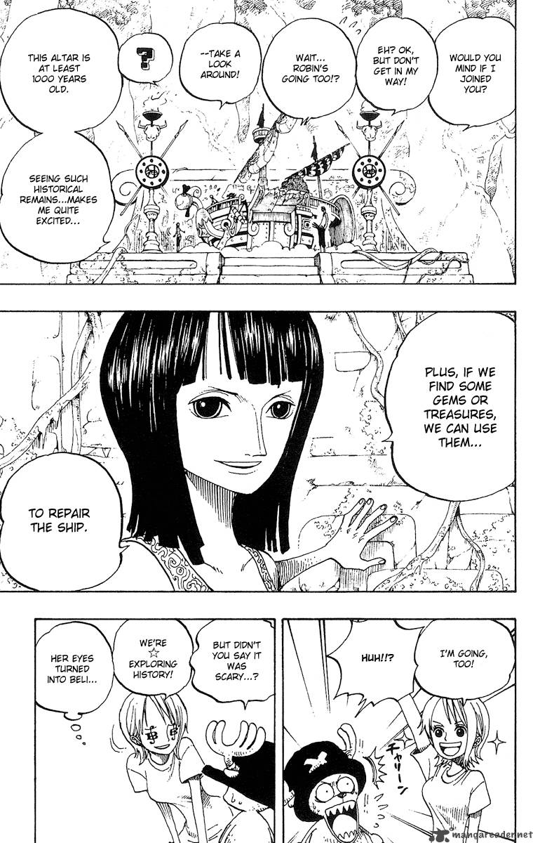 One Piece Chapter 245 page 15 - Chapter 245: Adventure on God's Island