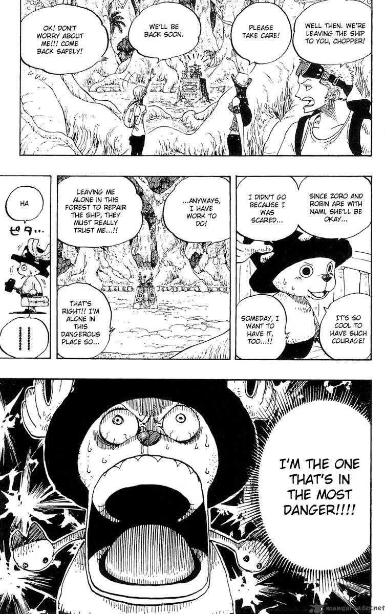 One Piece Chapter 245 page 17 - Chapter 245: Adventure on God's Island