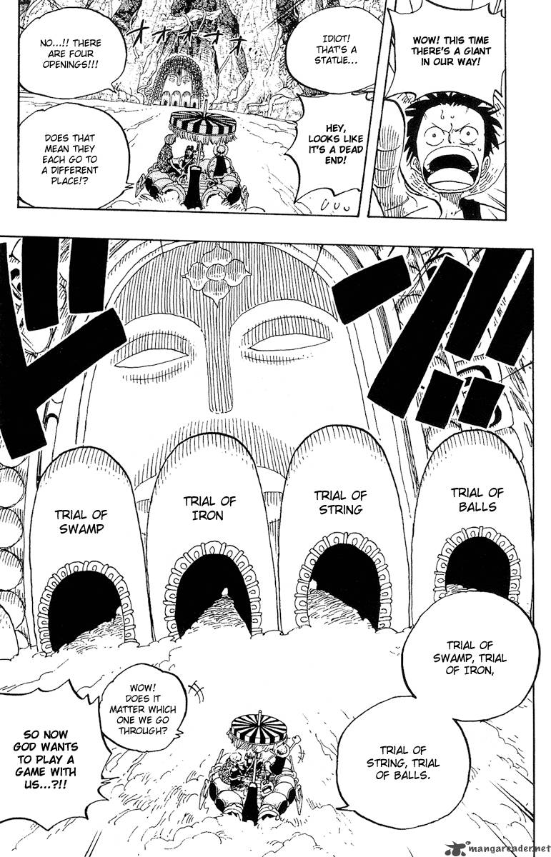 One Piece Chapter 245 page 9 - Chapter 245: Adventure on God's Island