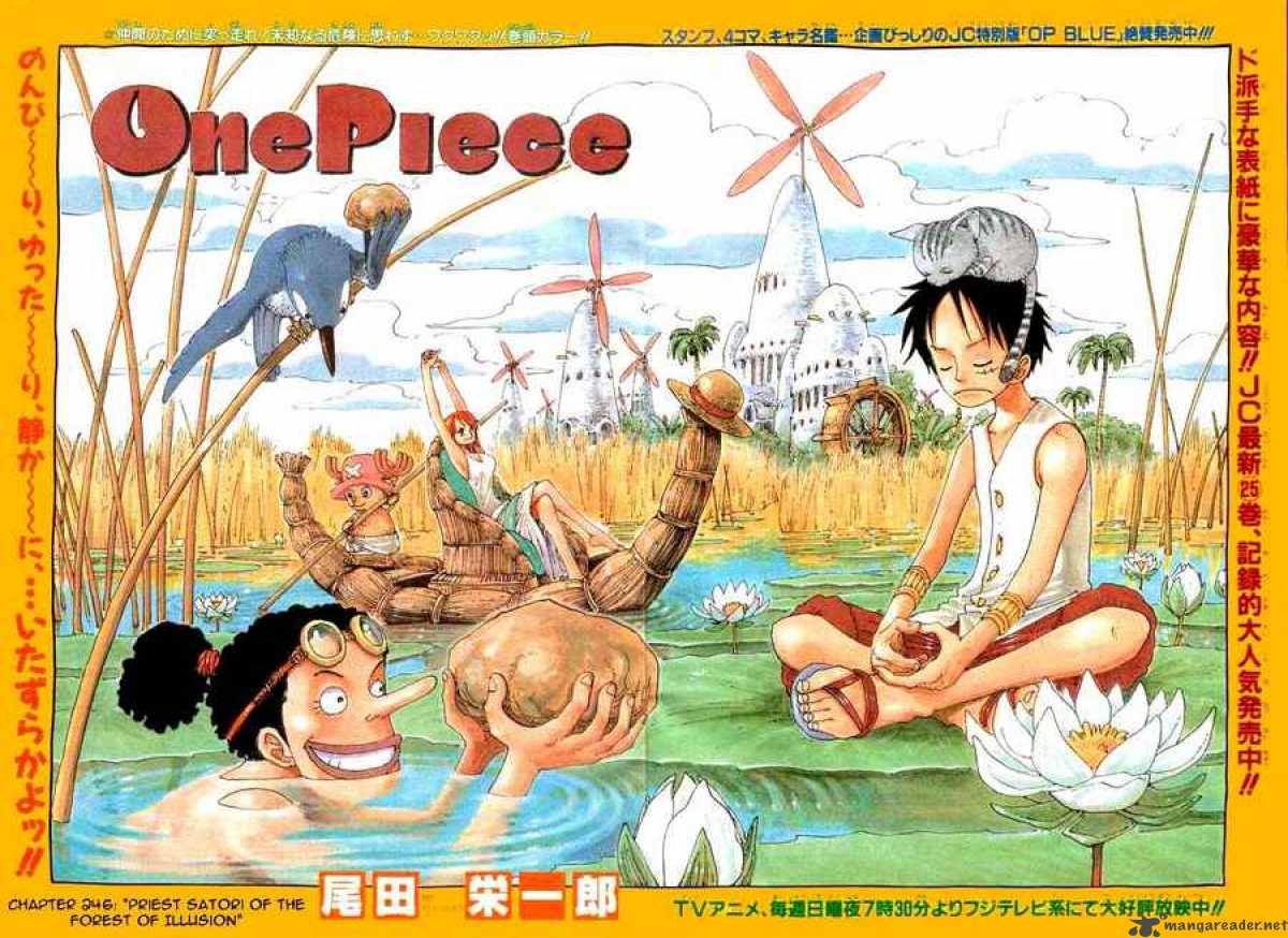 One Piece Chapter 246 page 1 - Chapter 246: Satori, Priest of the Wandering Forest