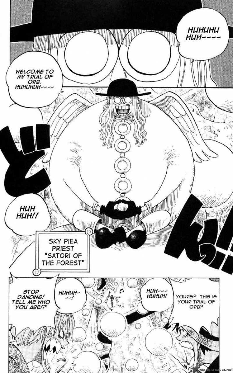 One Piece Chapter 246 page 12 - Chapter 246: Satori, Priest of the Wandering Forest